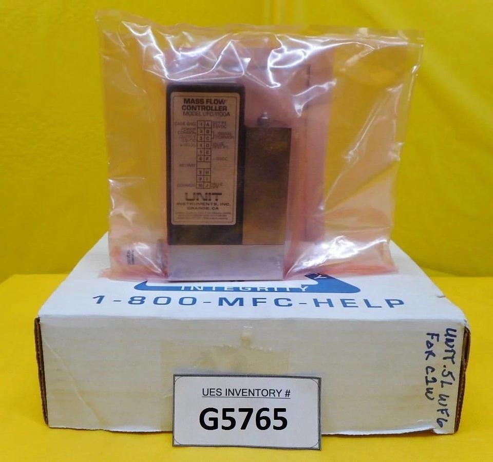Used UNIT Instruments UFC-1100A Mass Flow Controller 500 SCCM WF6 New