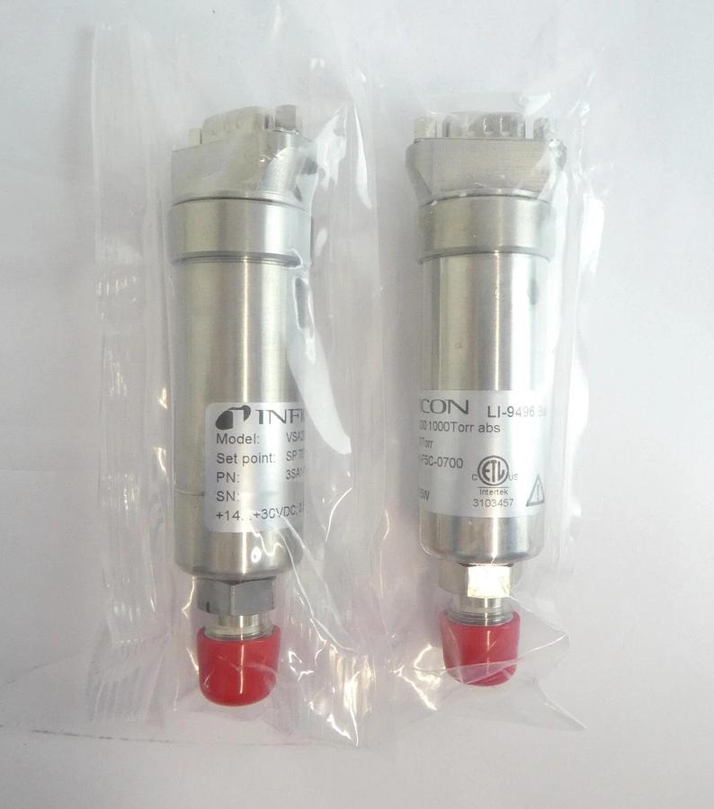 Used Inficon 3SA1-F5C-0700 Absolute Vacuum Switch VSA200 Reseller Lot of 5 Working