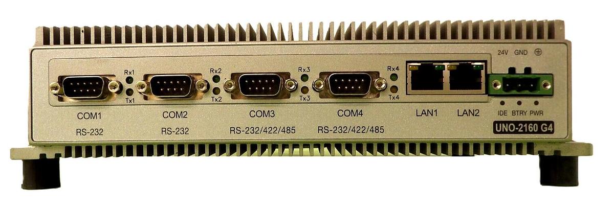 Used Advantech UNO-2160-G4E Embedded Automation Computer UNO-2160 G4 Working