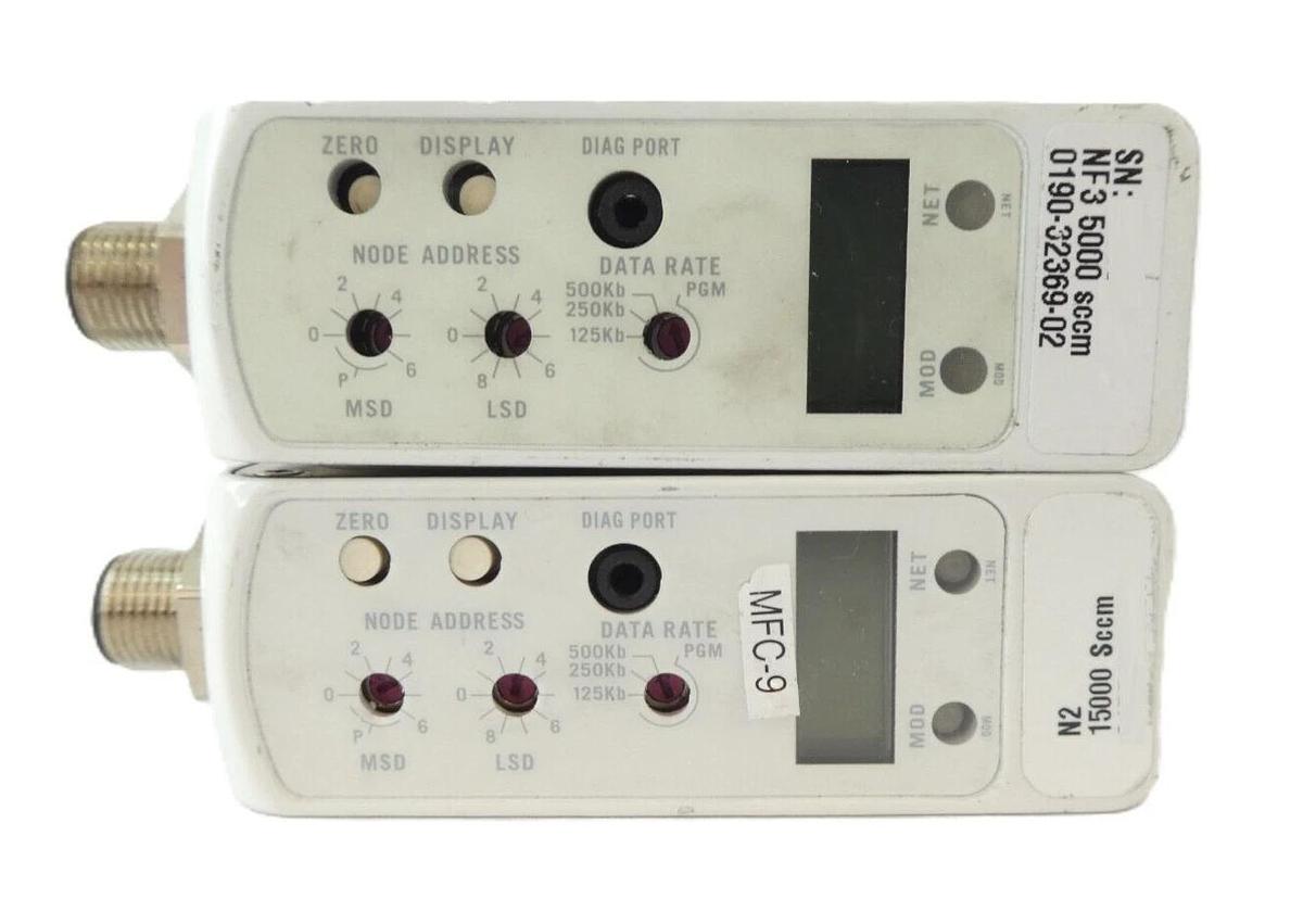 Used Brooks Instrument GF125C Mass Flow Controller AMAT Reseller Lot of 14 Working
