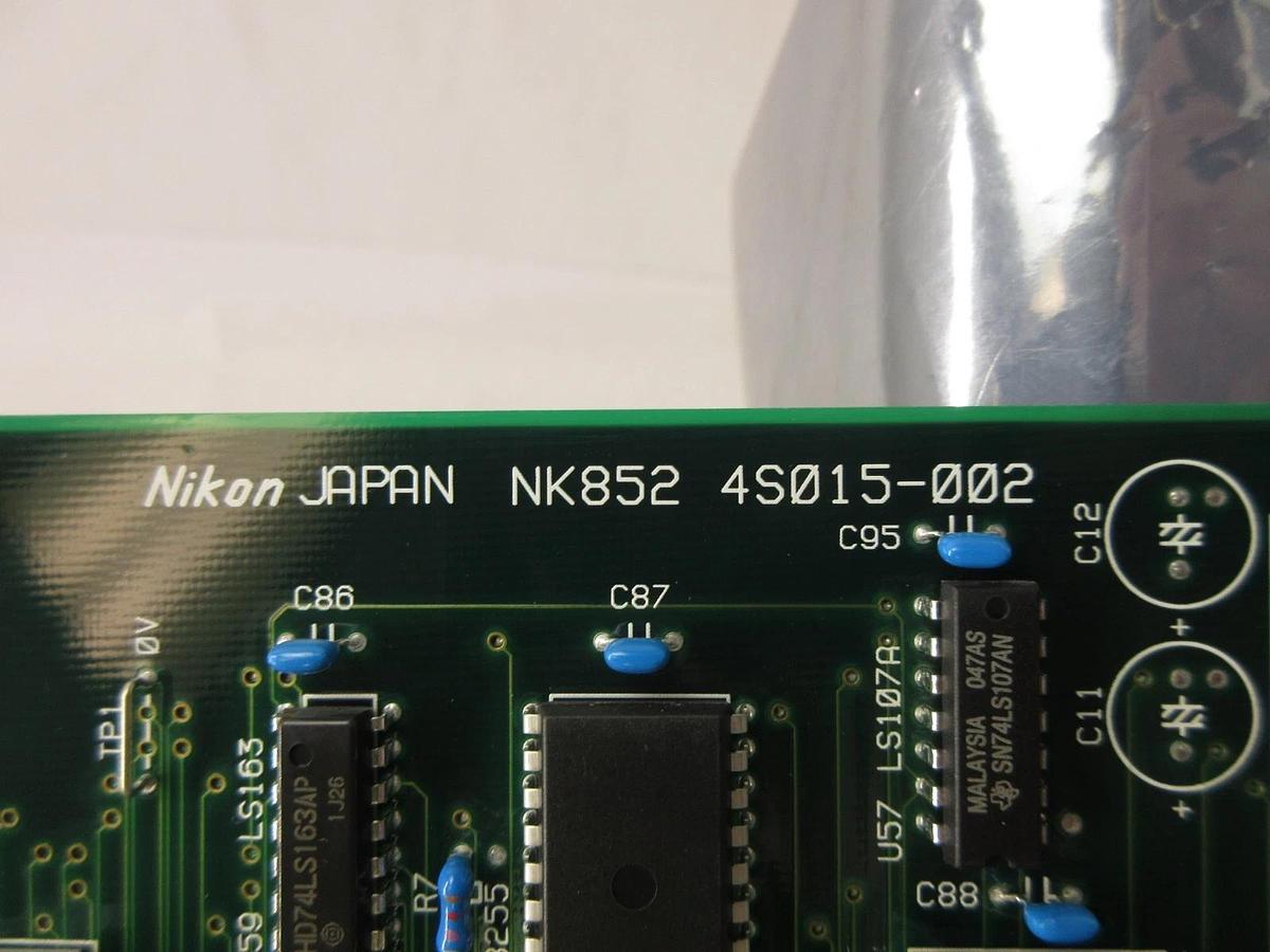 Used Nikon 4S015-002 Processor PCB Card NK852 NSR System Used Working