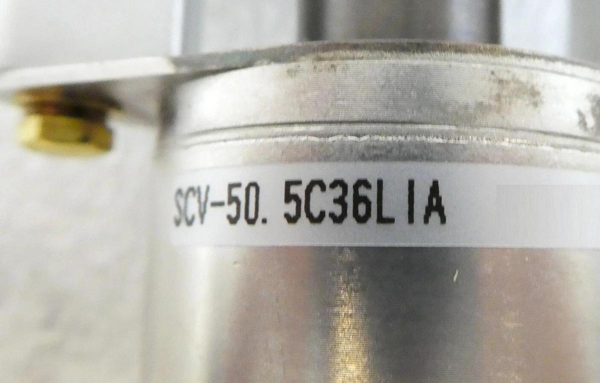 Used Meiden SCV-50.5C36LIA Motorized Variable Type Vacuum Capacitor Lot of 2 Working