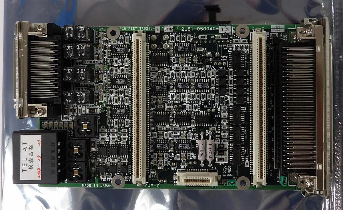 TEL Tokyo Electron 2L81-050040-12 Interface PCB TAB218-1/BT New Surplus