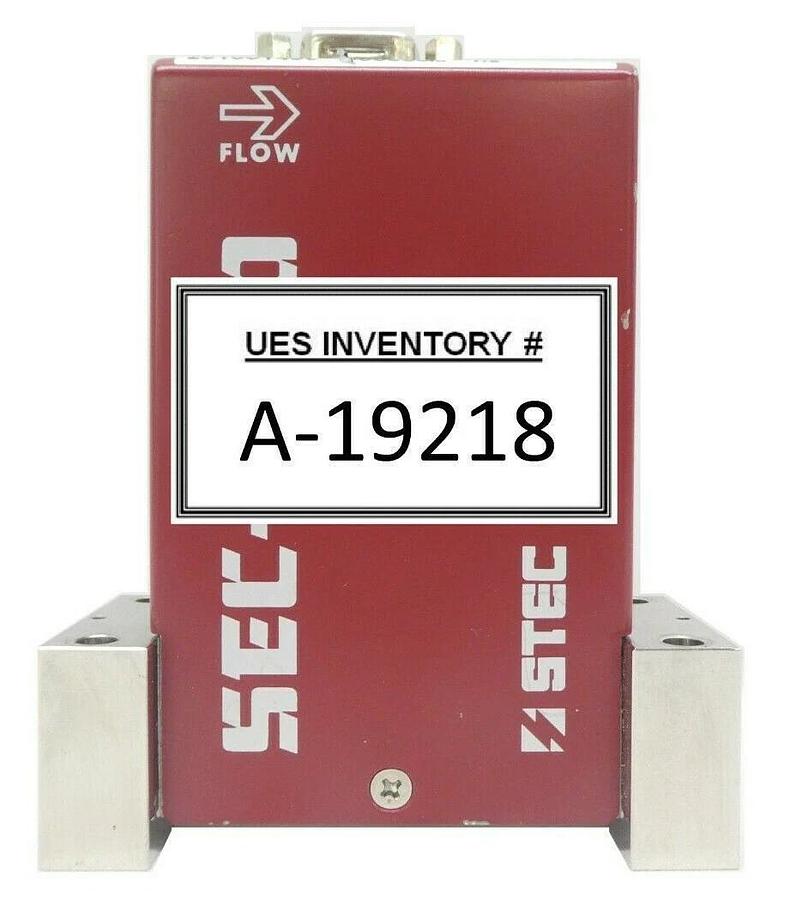 Used STEC SEC-7330M Mass Flow Controller MFC SEC-7330 500 SCCM H2 Working Surplus
