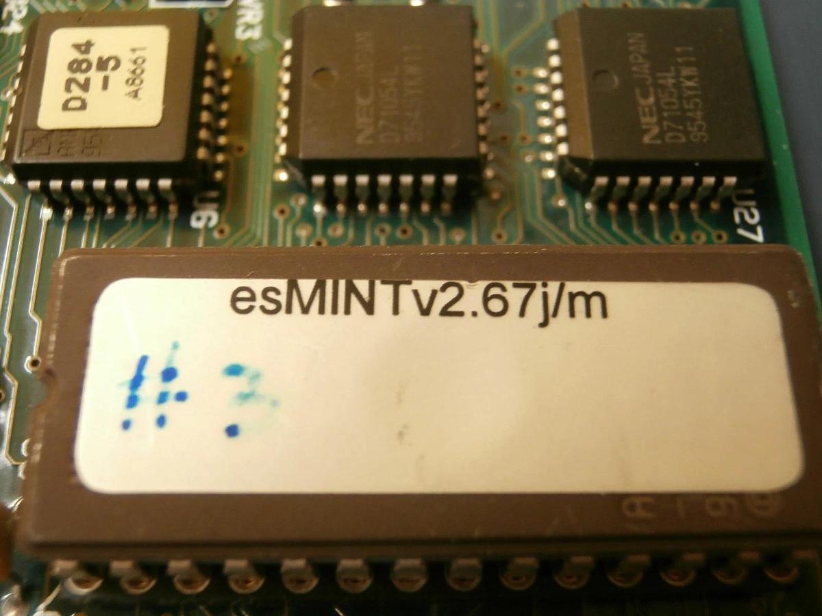 Used Optimised Control D281 Motion Controller Card PCB esMINT v2.67j/m Used Working