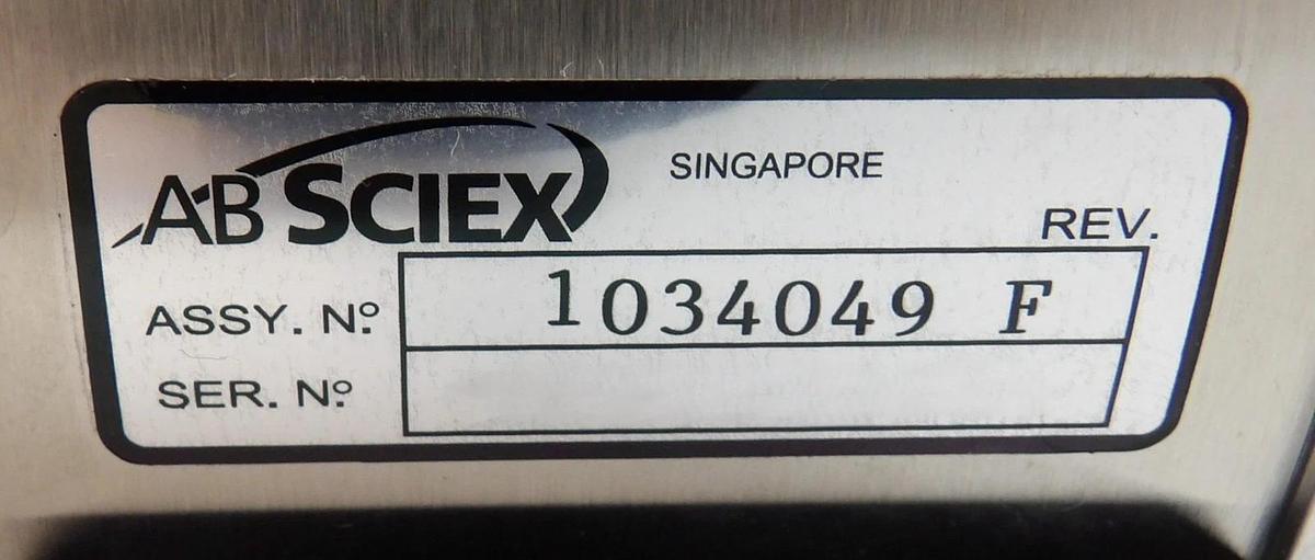 Used AB Sciex 1034049 Ion Source Turbo V QTRAP LC/MS Spectrometer Untested Surplus