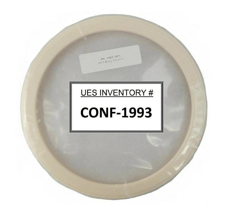 Progressive Manufacturing Technology PMT 1971 A8-2 Ring Ceramic TEL-DRM-PMT New