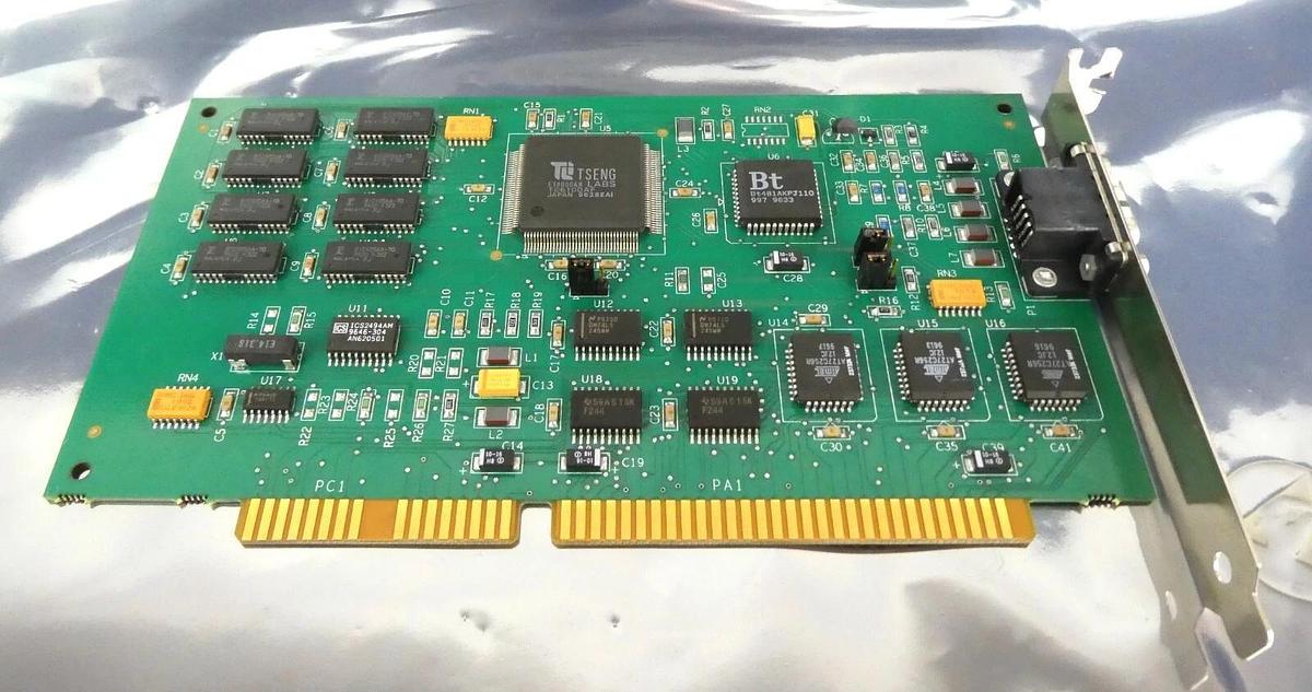 Used Texas Microsystems 23595 Graphics Card SVGA 1MB AMAT 0660-01707 PCB Working
