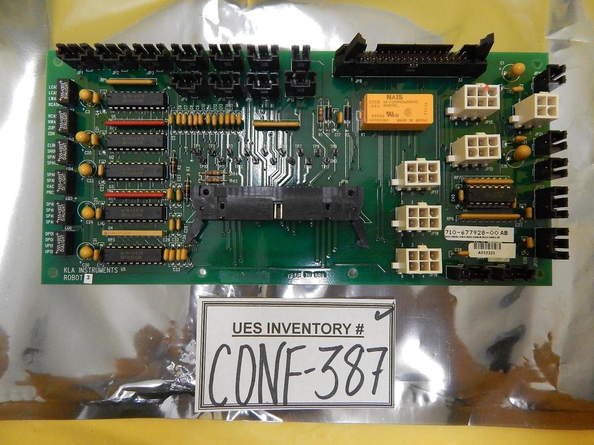 Used KLA Instruments 710-677928-00 Robot Distribution PCB 073-650938-00 Used Working