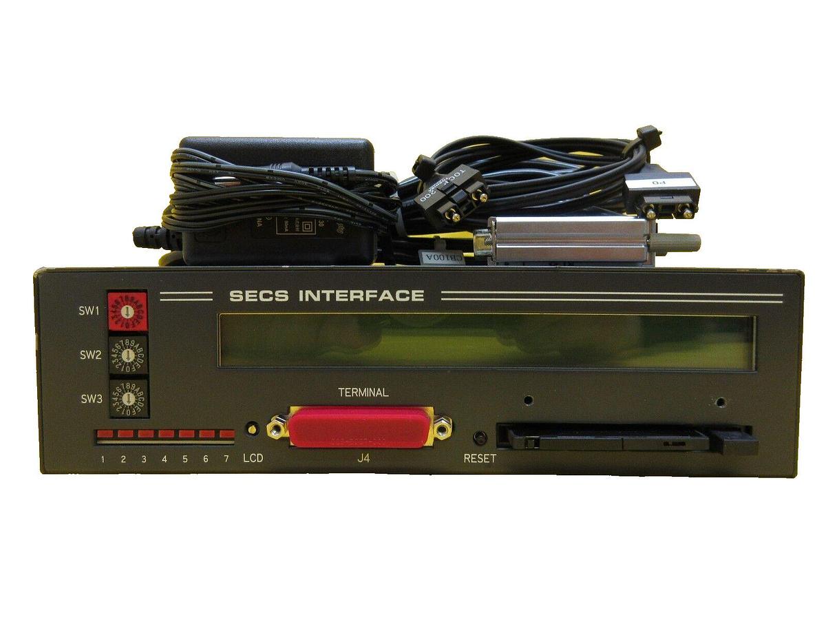 Used Kokusai Electric CB100A SECS Interface w/GPNET OPT-23S Fiber Optic Modem Working
