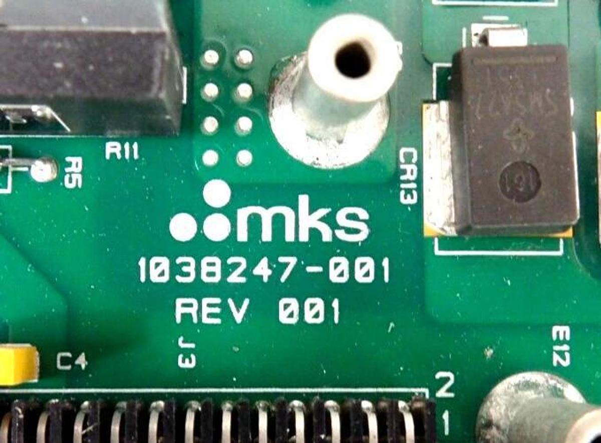 Used MKS Instruments 1038247-001 PCB 1038246-001 1038411-001 Optima RPG Working