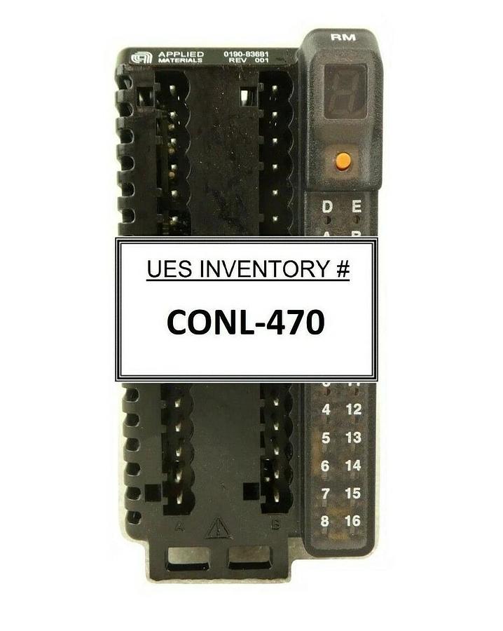 Used AMAT Applied Materials 0190-83681 PLC Programmable Logic Controller Working