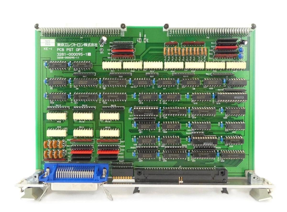 Used TEL Tokyo Electron 3281-000095-13 PST-OPT PCB Card 3208-000095-11 Working Spare