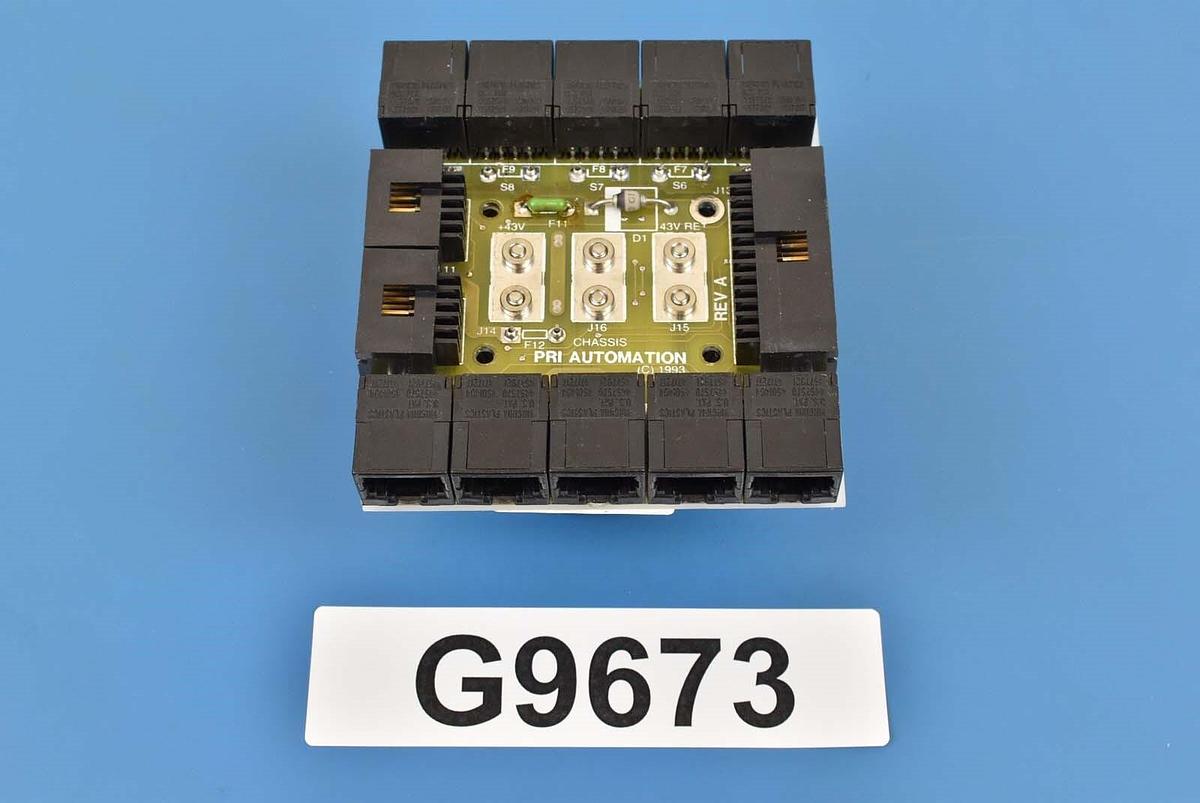 Used PRI Automation BM302950000 PCB Chassis