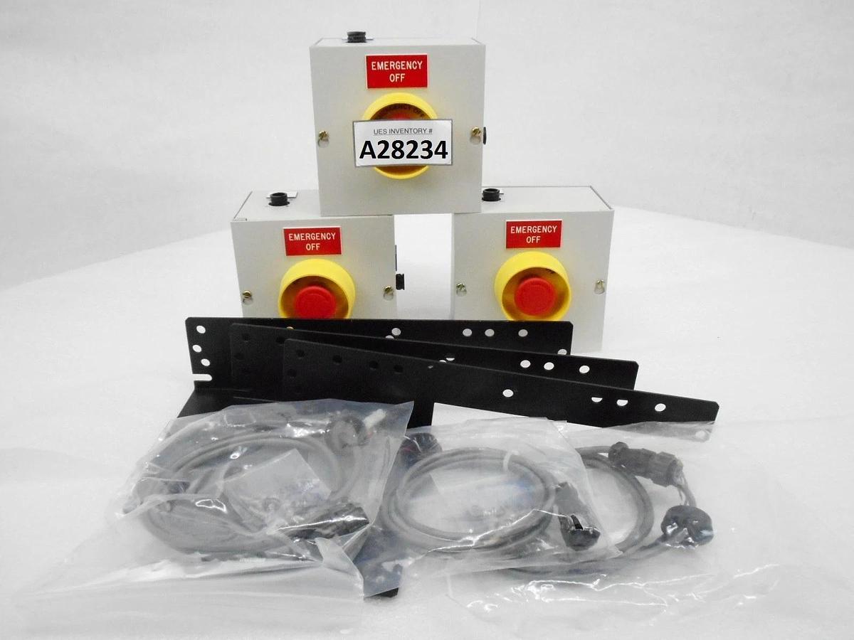 Used Ebara 280953 EMO Pump Emergency Off Switch Reseller Lot of 3 Used Working