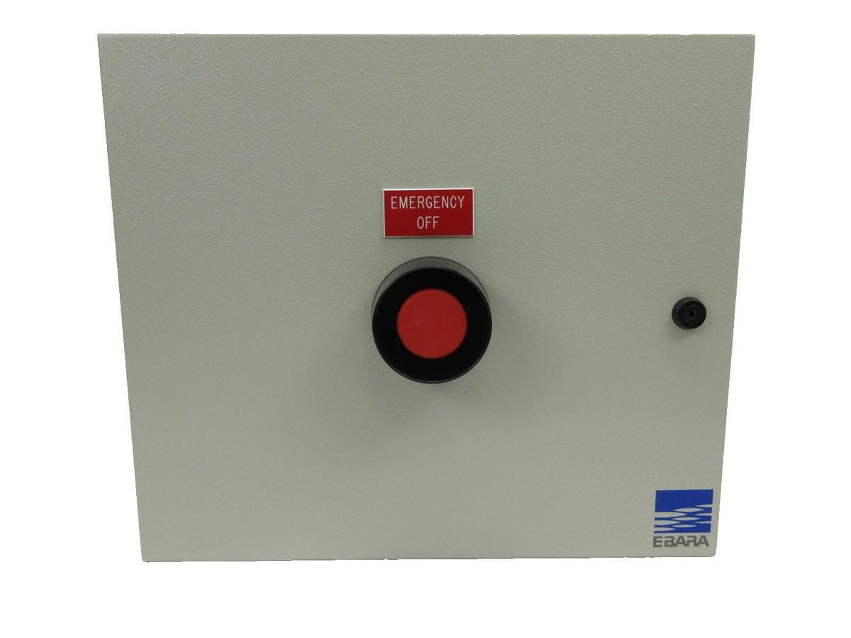 Ebara Technologies 211618 B Vacuum Pump EMO Emergency Off Control Box 1 New