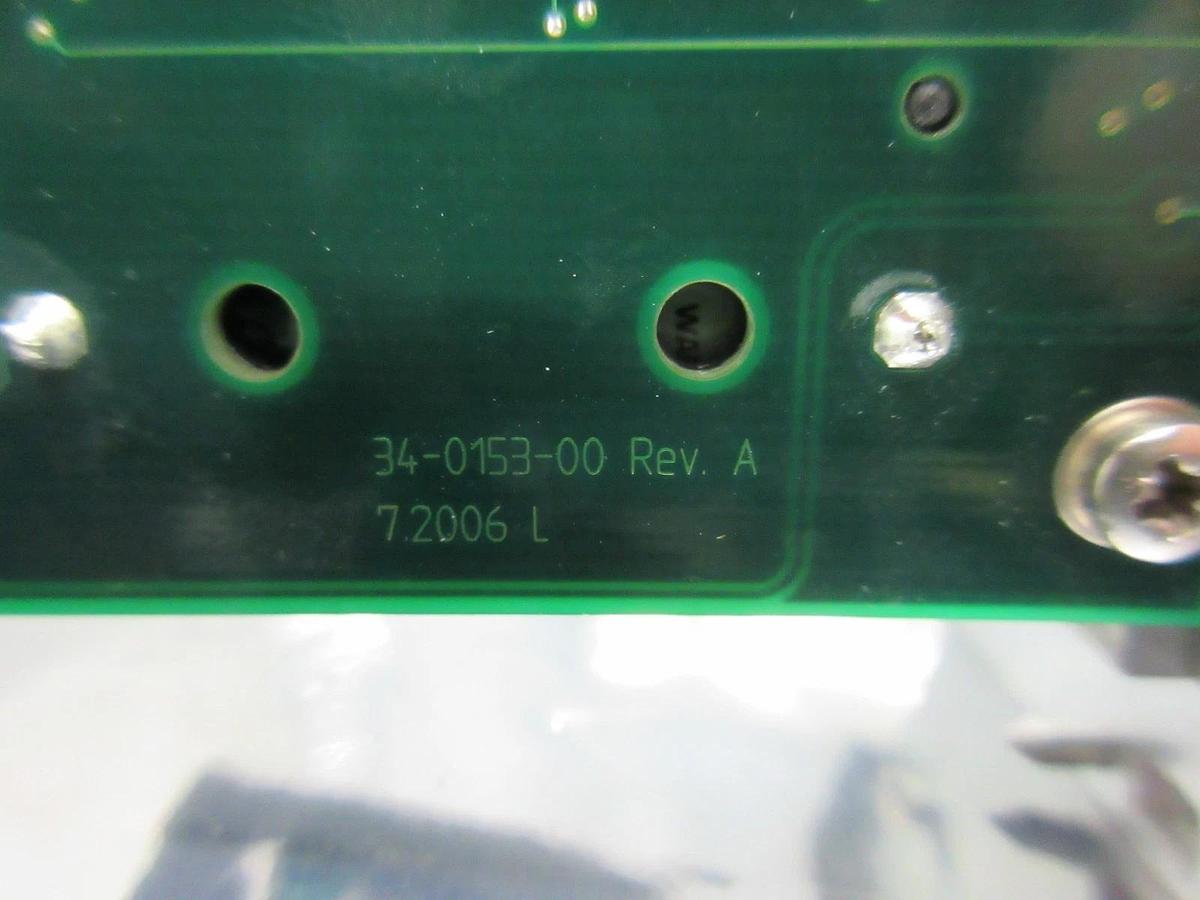 Used ASTeX 34-0153-00 X126 RS232 Remote Control Board PCB Card MKS Working Surplus