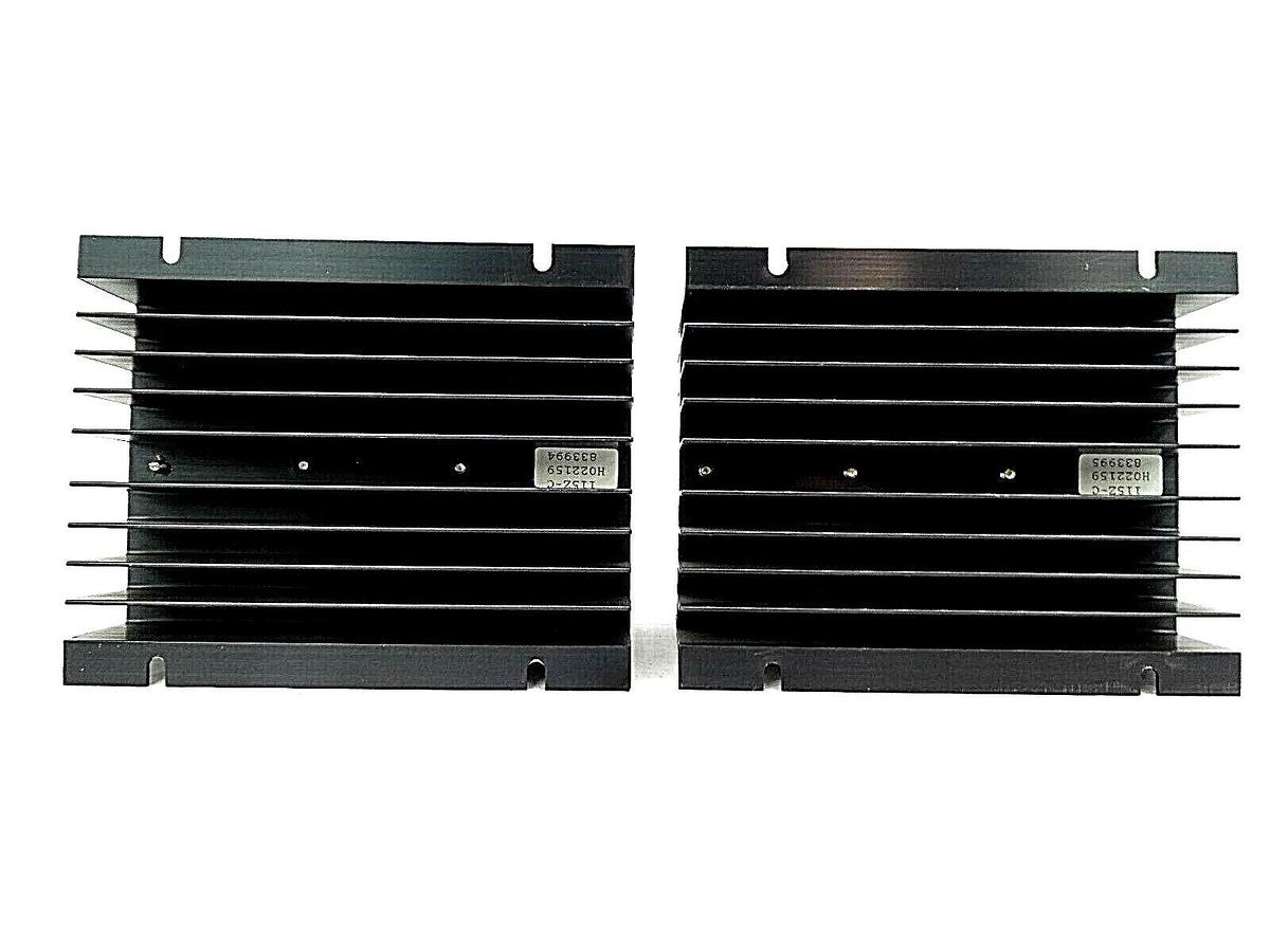 Used Halmar Robicon 22159 SSR Power Control Panel 115Z-C Lot of 2 Working Surplus