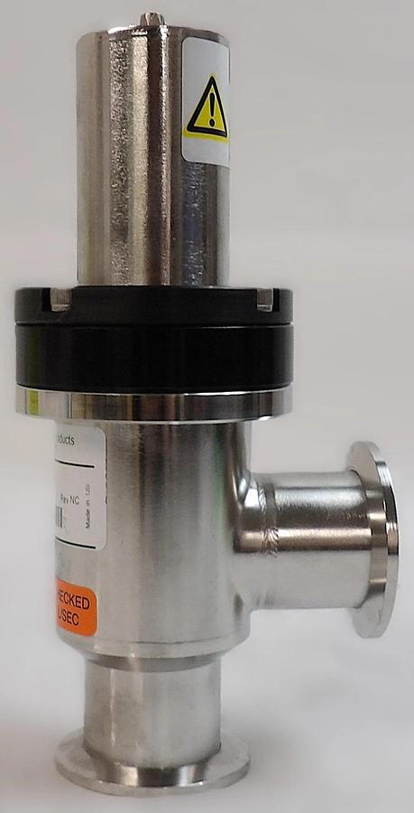 Used Nor-Cal Products 3870-01919 Pneumatic Angle Valve NW40 AMAT Working Surplus