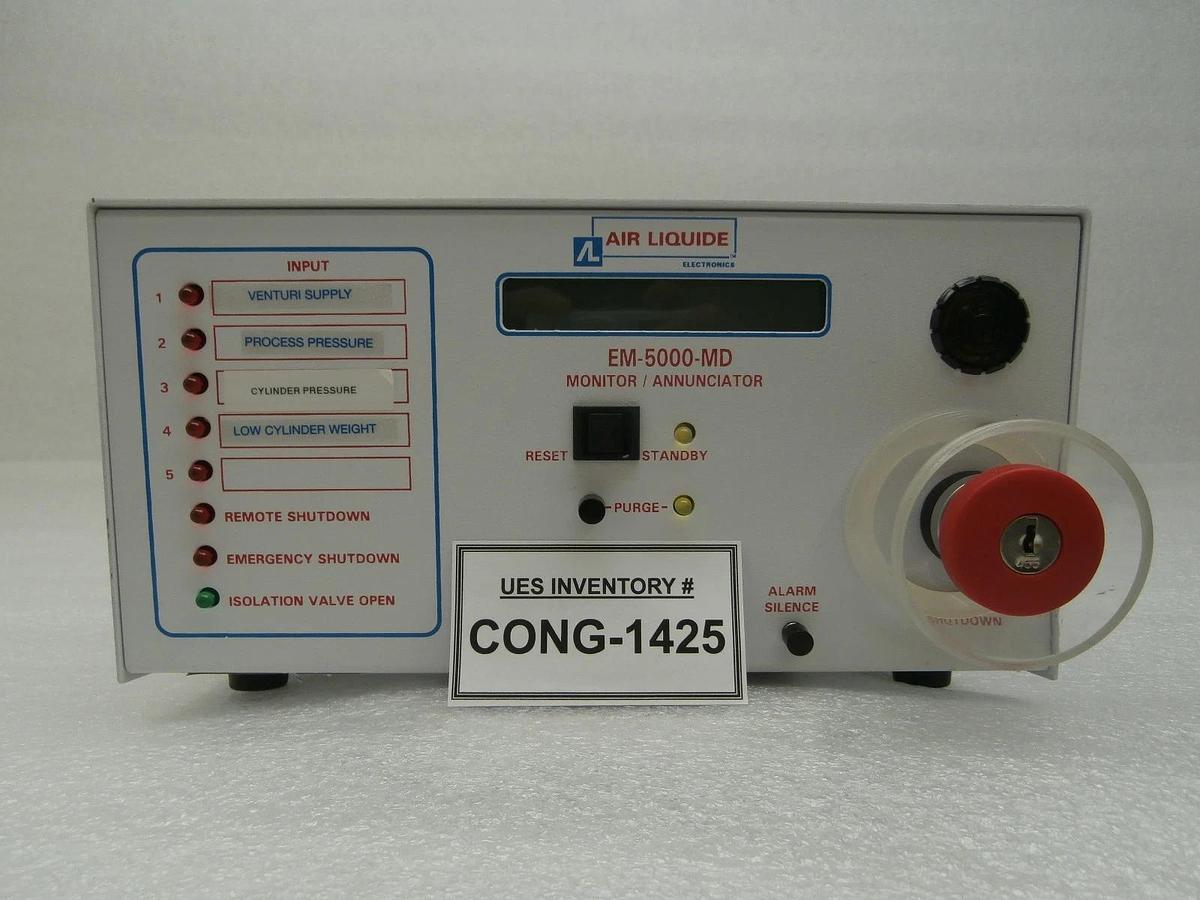Used Air Liquide Electronics EM-5000-MD Monitor Annunciator Used Working