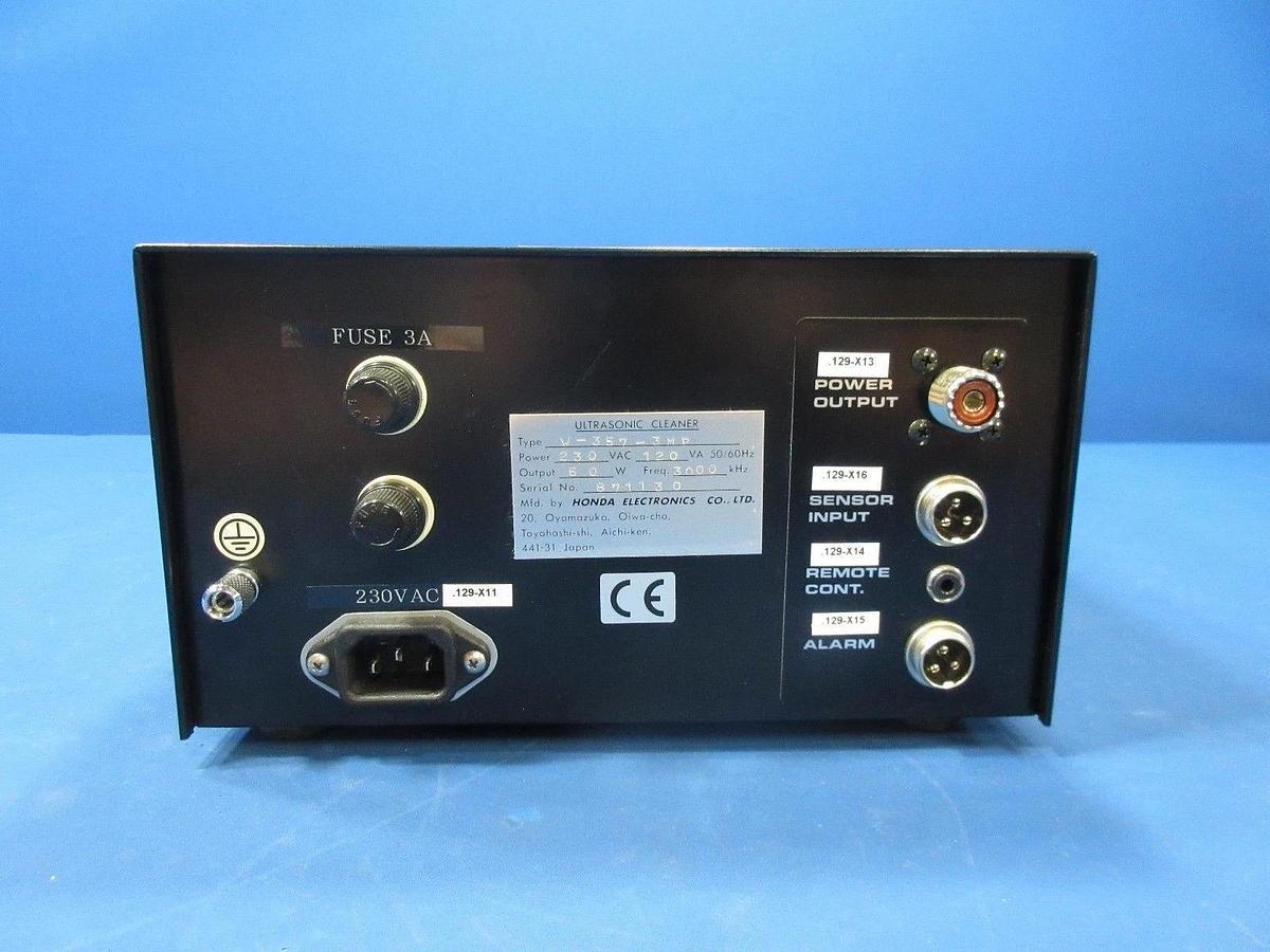 Used Honda W-357-3MP Pulse Jet Power Supply Ultrasonic Cleaner Sigmameltec Used