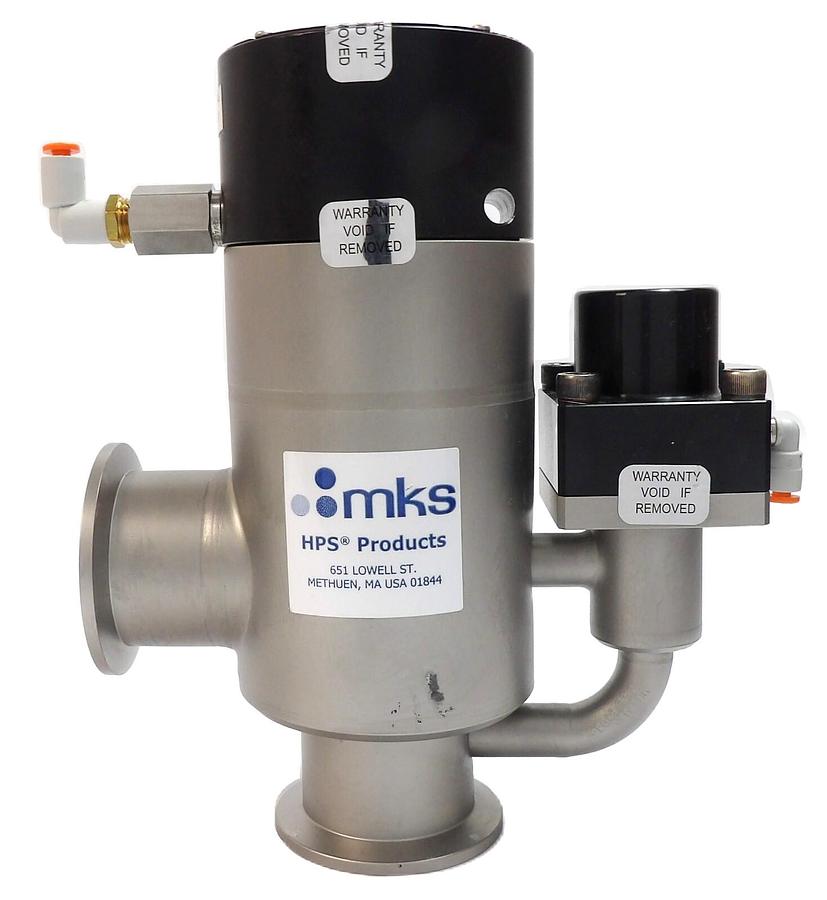 Used MKS Instruments 100016533 KF40 Angle Valve Working