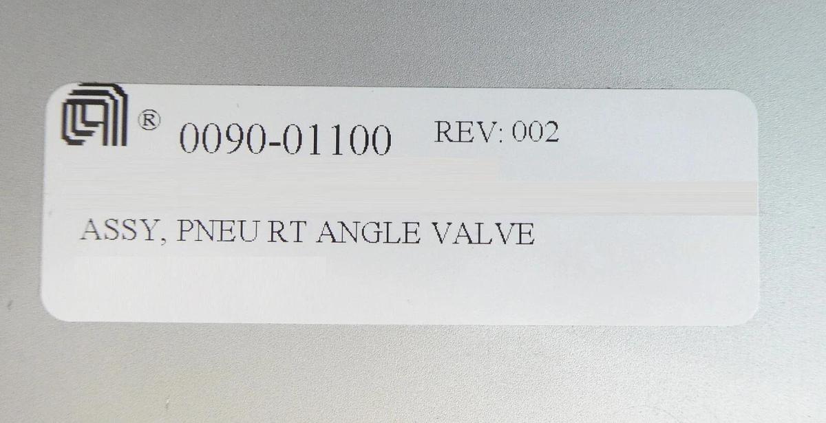 Used SMC XLA-160DA-M9BA Pneumatic High Vacuum Angle Valve AMAT 0090-01100 Surplus