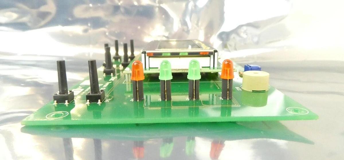 Used SMC P49822153 Thermo Chiller LCD Display Panel PCB Working Surplus