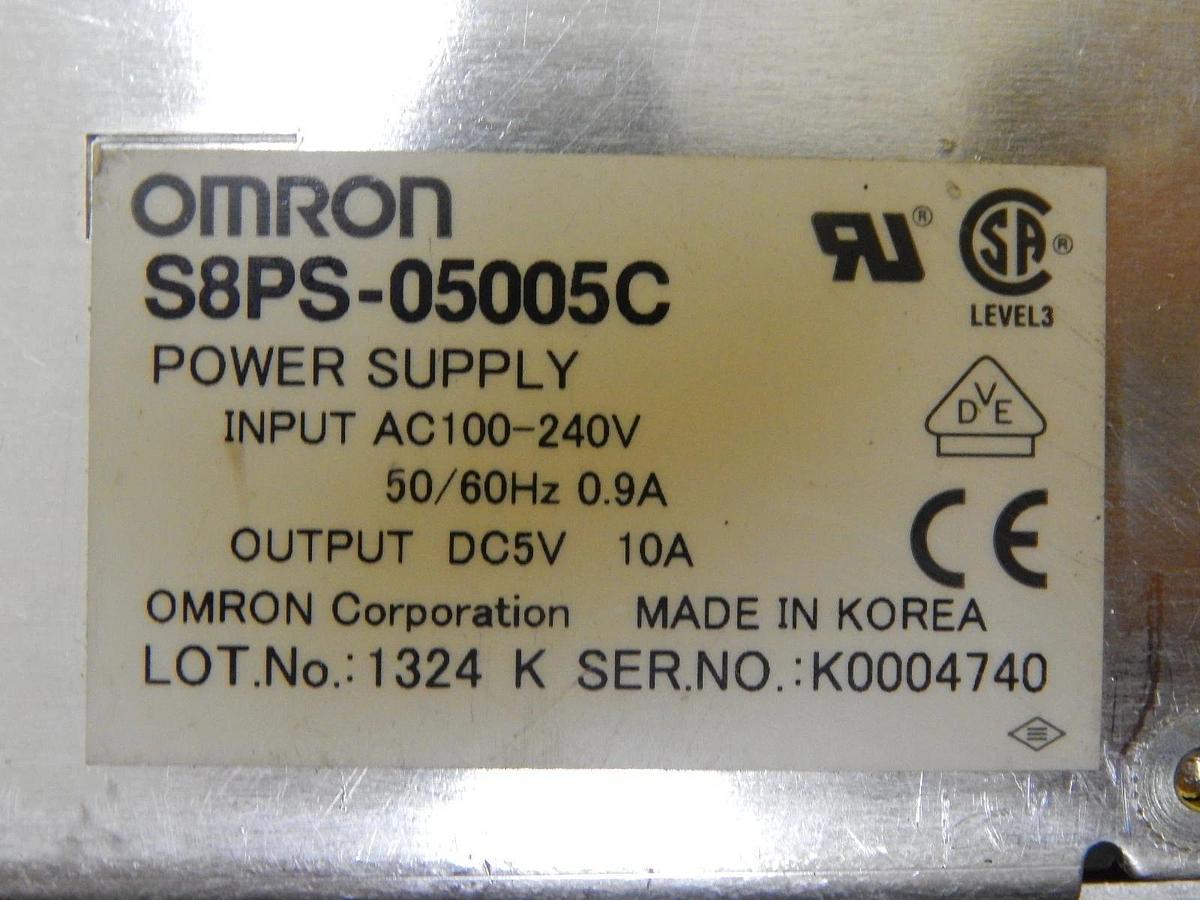 Used Omron S8PS-05005C 5V DC Power Supply Used Working