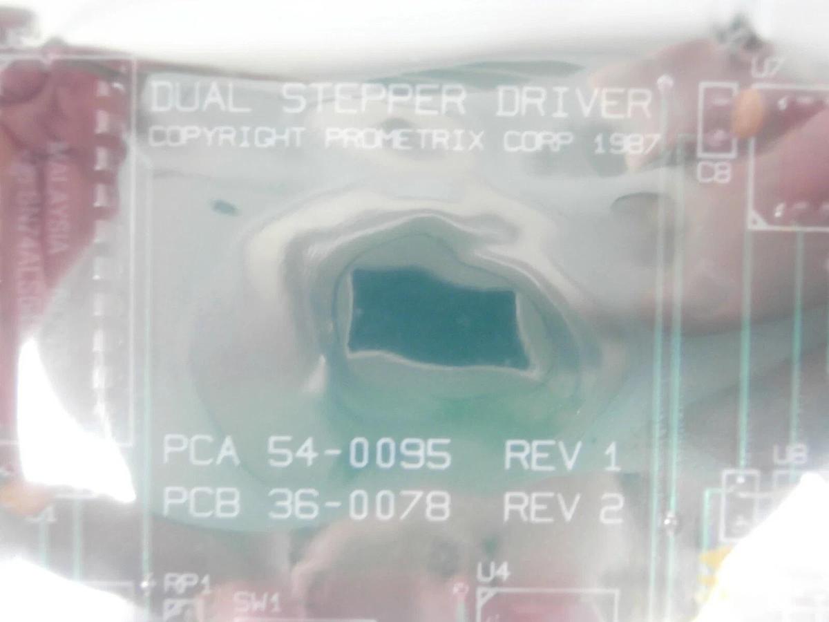 Refurbished Prometrix 54-0095 Dual Stepper Driver PCB Card 36-0078 Manufacturer Refurbished