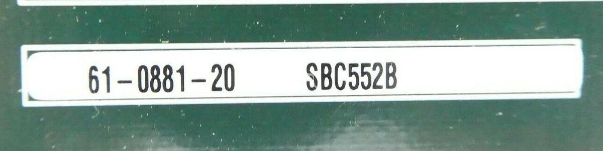 Used RadiSys 61-0881-20 SBC Single Board Computer PCB Card SBC552B ASML 879-8103-002A