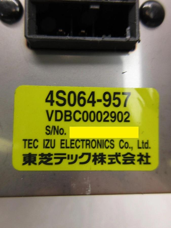 Used Tec Izu Electronics VDBC0002902 Power Supply Nikon 4S064-957 NSR Working