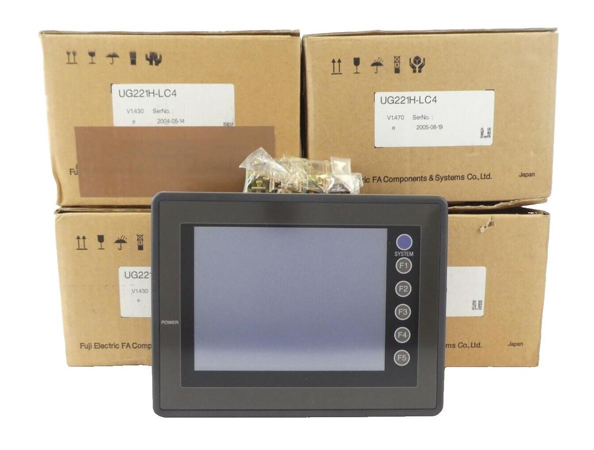 Refurbished Fuji Electric UG221H-LC4 6" Touchscreen LCD Monitor TEL 5014-000520-12R Lot of 4