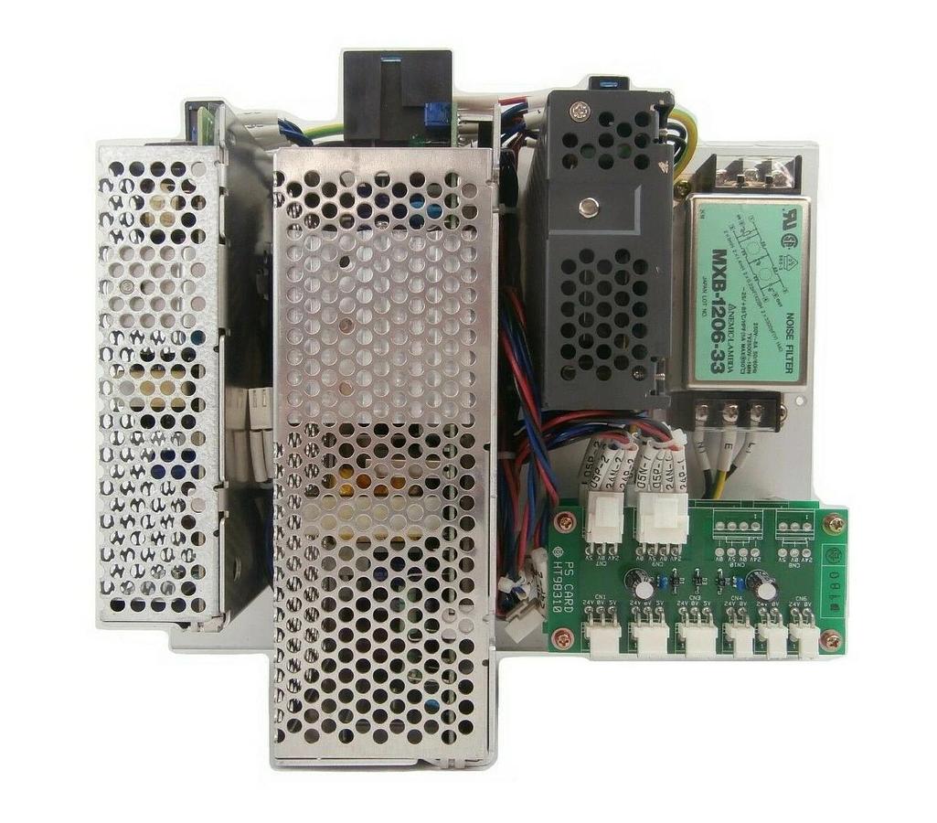 Used Hitachi PCB Rack Power Supply Panel HT98310 PCB Rack M-712E Etcher Working Spare