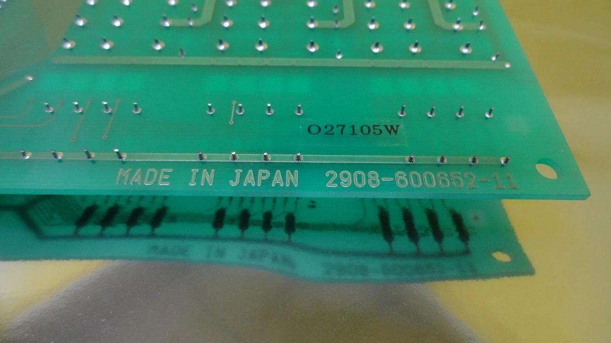 Used TEL Tokyo Electron 2981-600652-W1 CSS #01 PCB 2908-600652-11 Working Surplus