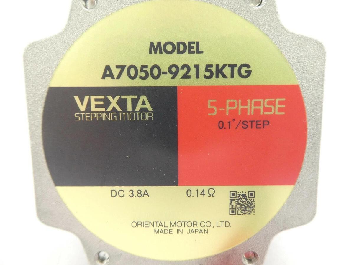 Used Oriental Motor A7050-9215KTG 5-Phase Stepping Motor VEXTA Working Surplus