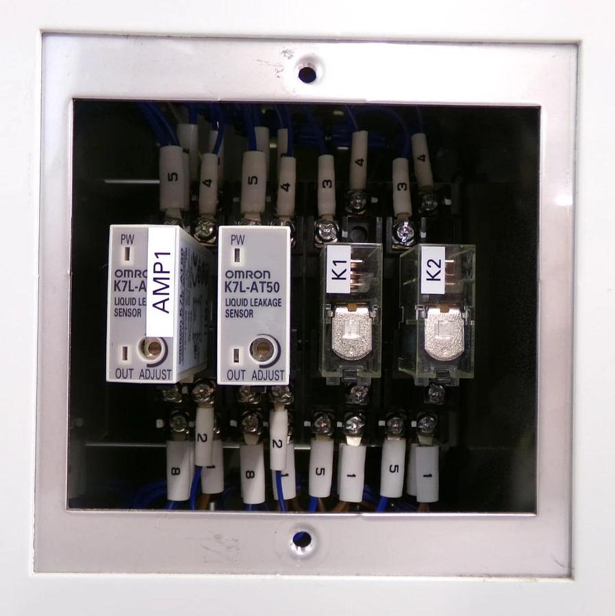 Used TEL Tokyo Electron Telius Water Leak Box with Omron K7L-AT50 Working Surplus