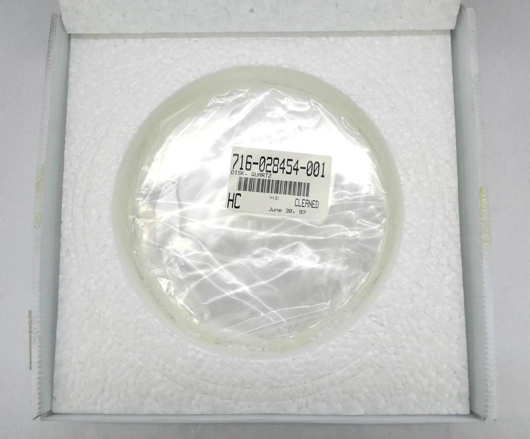 Used Lam Research 716-028454-001 Quartz Disk 200-300mm New Surplus