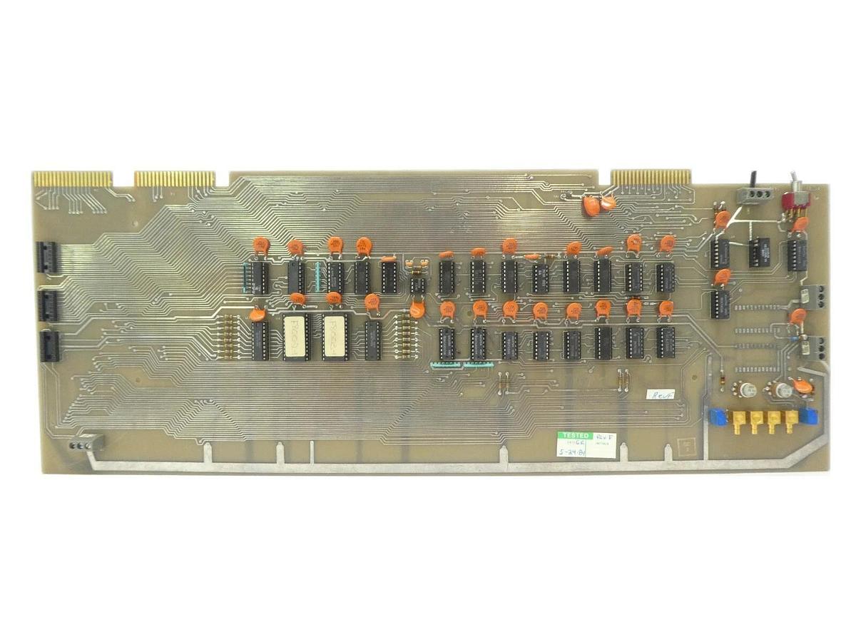 Used Varian Semiconductor VSEA E-F3958001 Process Display Logic PCB Rev. F Working