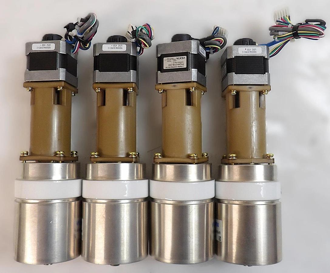 Used Meiden 12100015-01 Variable Vacuum Capacitor Lot of 4 Working