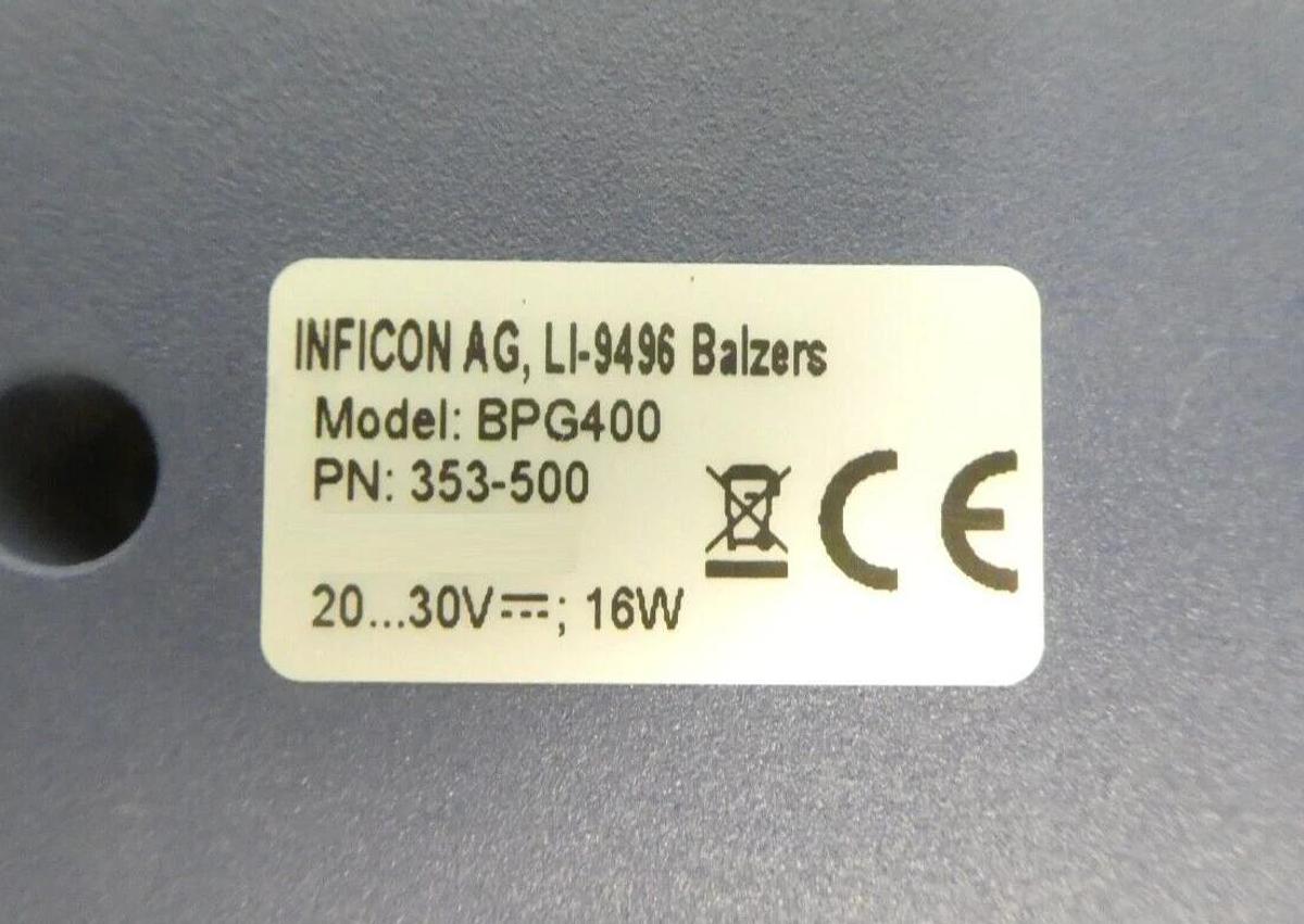 Used Inficon 353-500 Pirani Vacuum Gauge BPG400 Reseller Lot of 6 Working