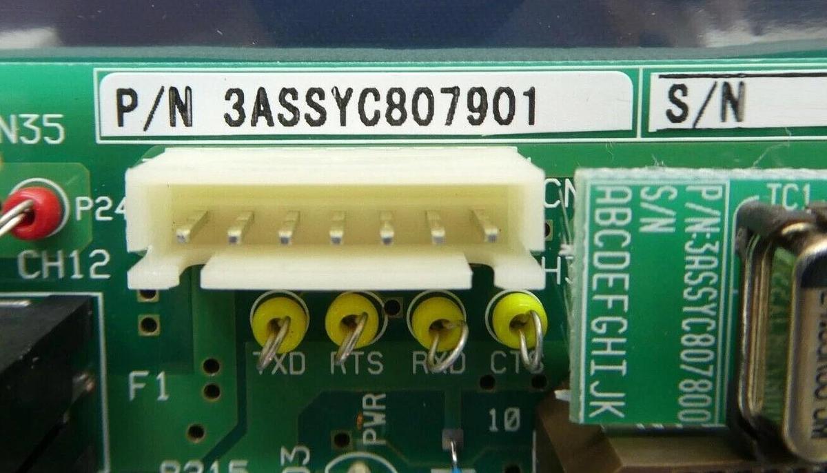 Used Shinko Electric 3ASSYC807901 Processor Board PCB M-COM2 Asyst VHT5-1-1 Working