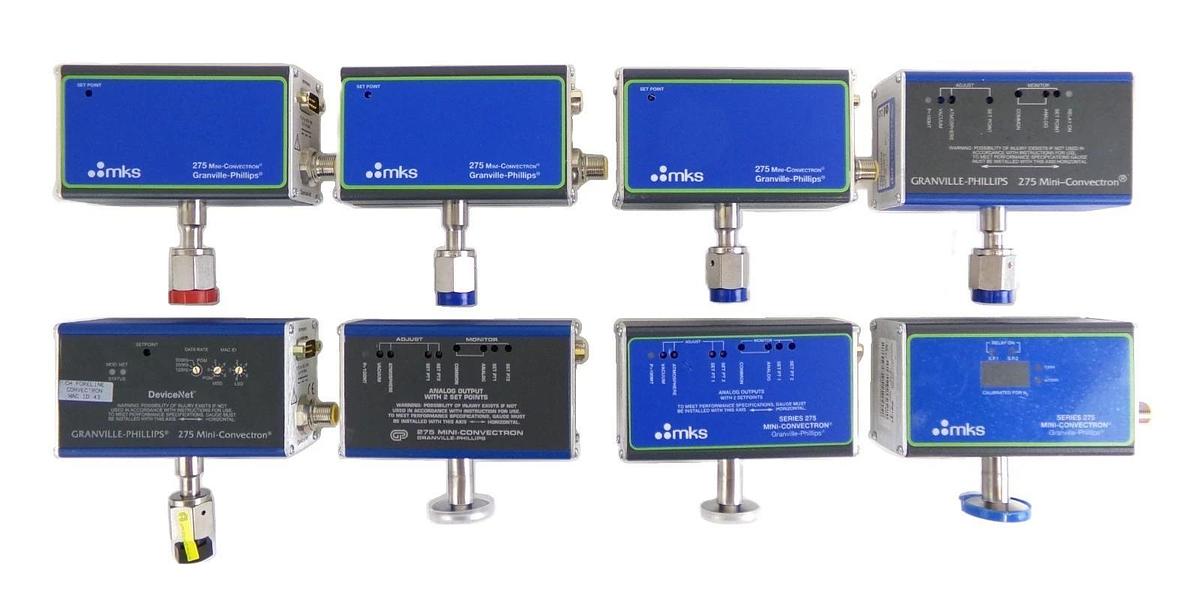 Used MKS Granville-Phillips Series 275 Mini-Convectron Gauge Lot of 8 Working