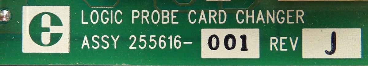 Used Electroglas 255616-001 Logic Probe Card Charger PCB Assembly Working Surplus