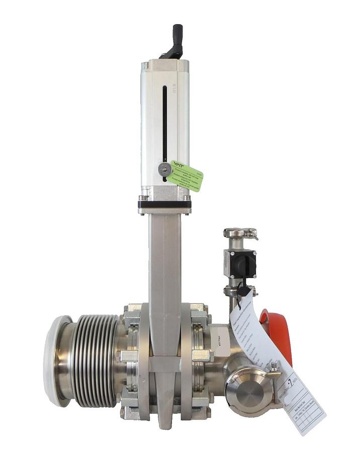 VAT Edwards B90000220 BGV Manual Gate Valve ISO-F 100 W/Bellow New Surplus