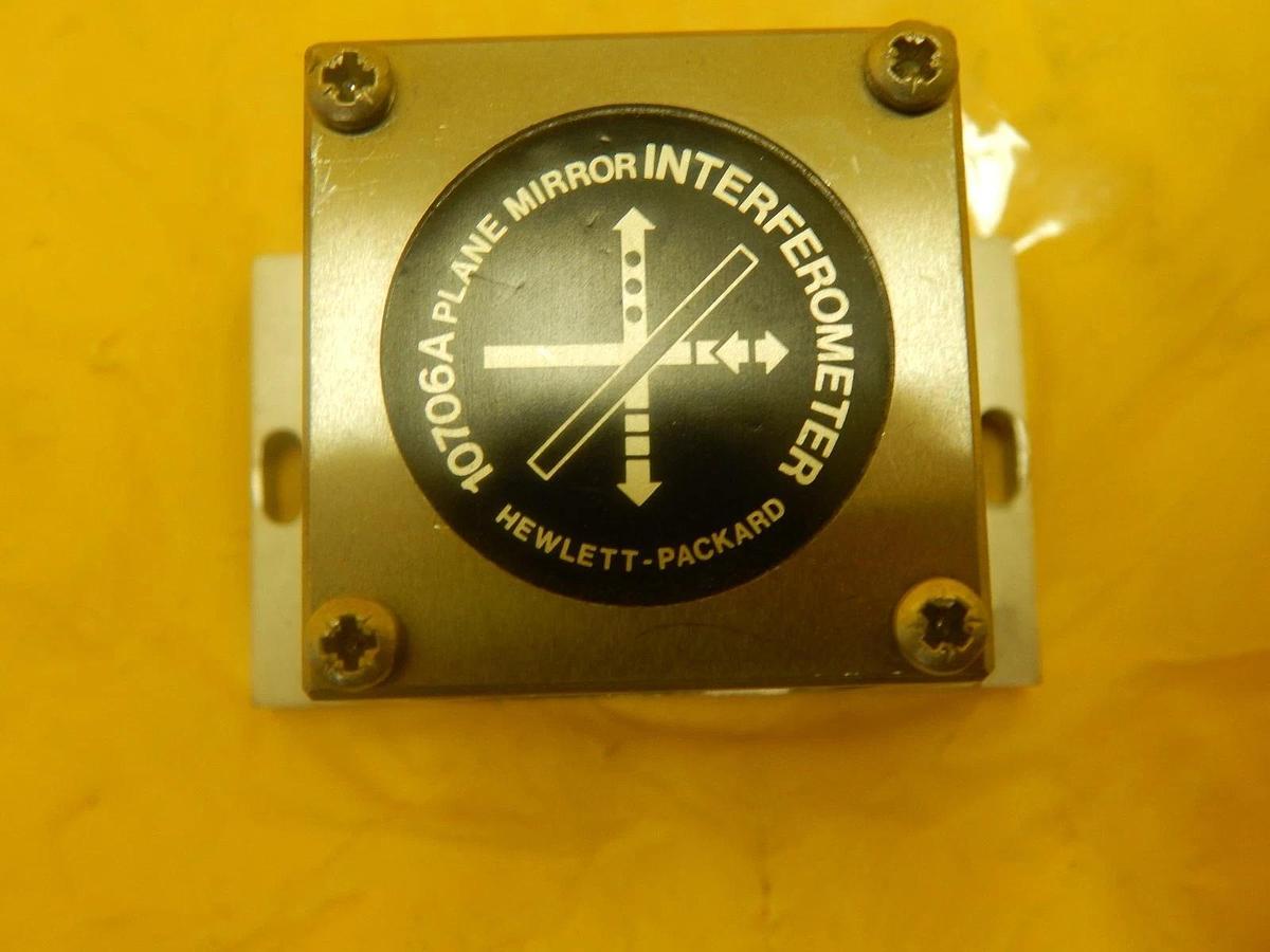 Used HP Hewlett-Packard 10706A Plane Mirror Interferometer with Pivot Mount Used