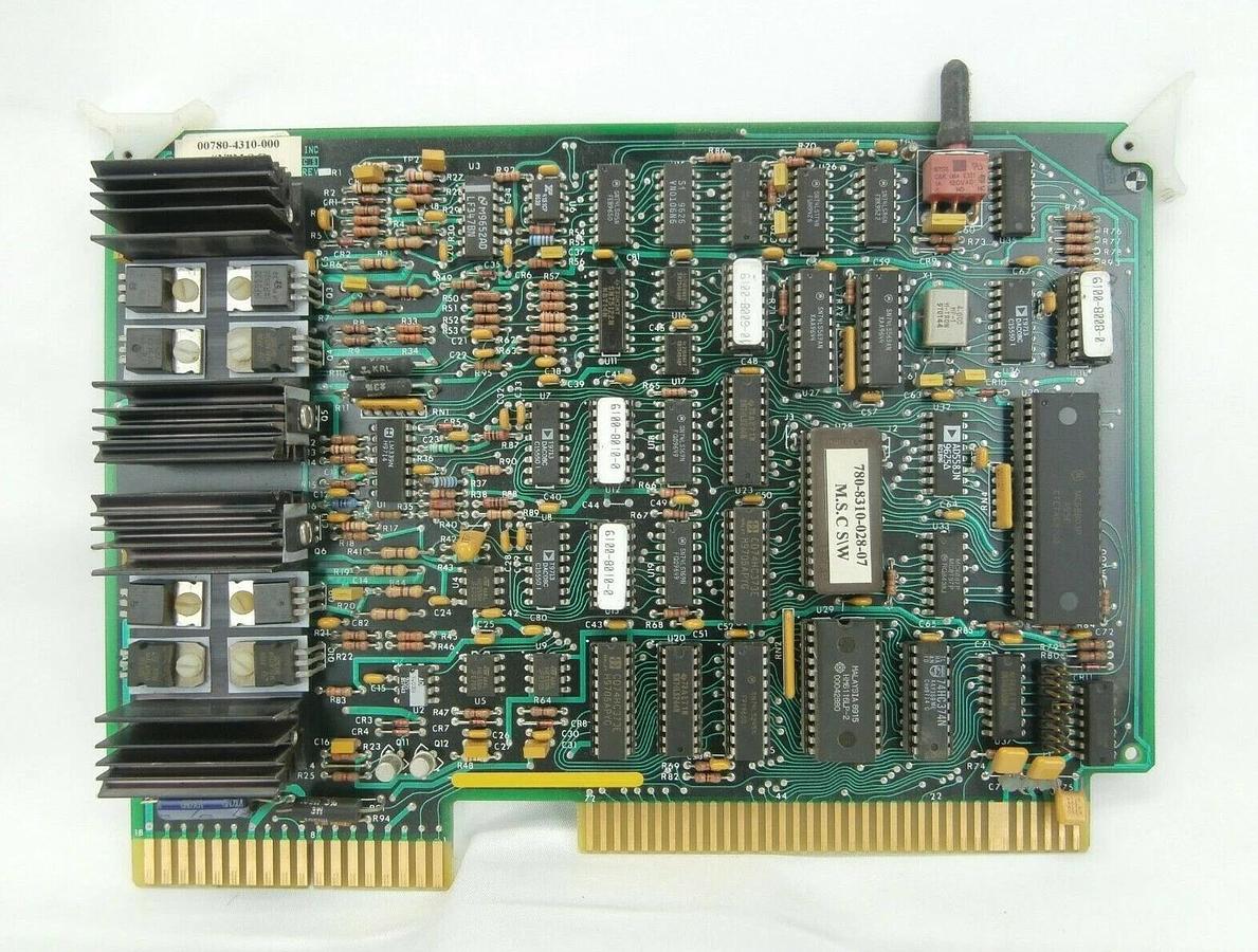Used Kulicke & Soffa 00780-4310-000 Y MSC S/W PCB Card 06100-4311-001-01 Working