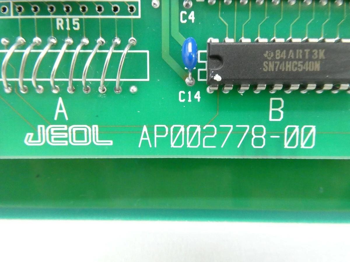 Used JEOL AP002778-00 ARCNET ITF PB PCB Card JWS-2000 Wafer Detect SEM Working Spare