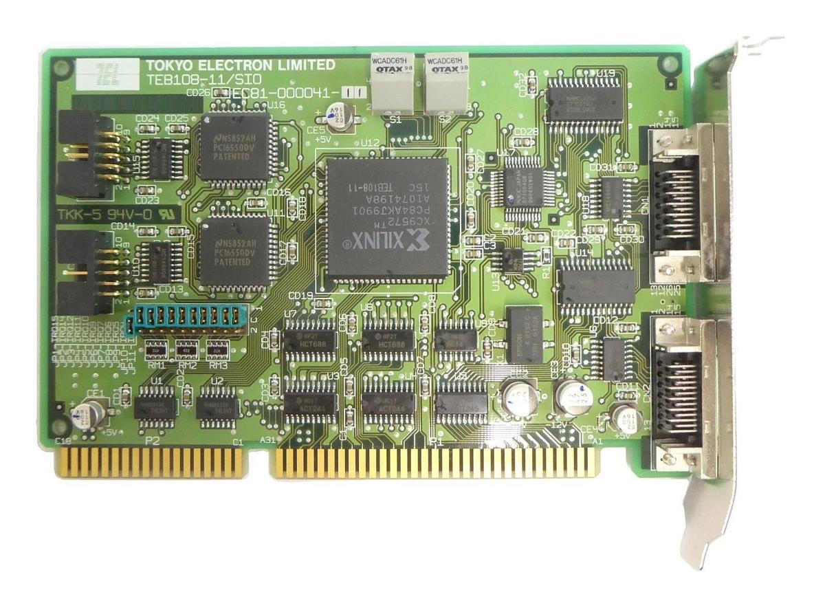 TEL Tokyo Electron EC81-000041-11 SIO PCB Card TEB108-11/SIO ACT8 New