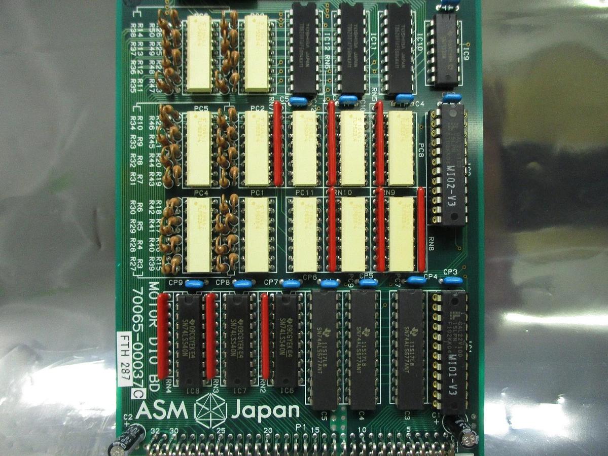 Used ASM Advanced Semiconductor Materials 70065-00037C Motor DIO PCB Card Used